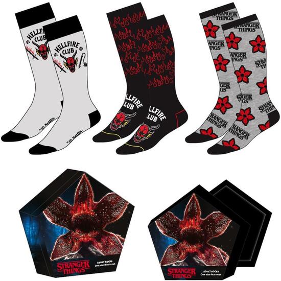 PACK CALCETINES 3 PIEZAS STRANGER THINGS image 0