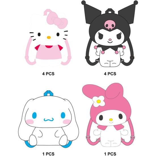 MOCHILA INFANTIL PERSONAJE 9 PIEZAS STITCH image 0