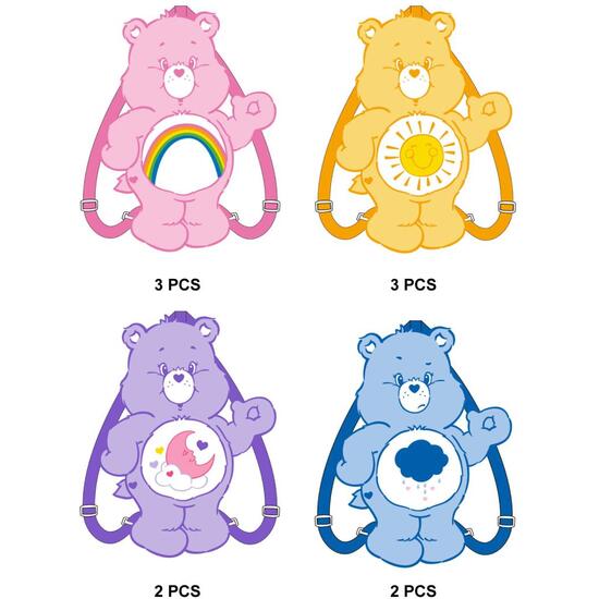 MOCHILA INFANTIL PERSONAJE PELUCHE CARE BEARS image 0