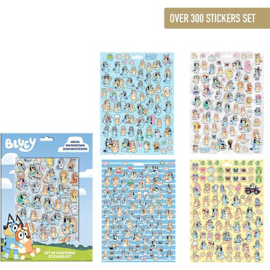 PACK PEGATINAS BLUEY image 0