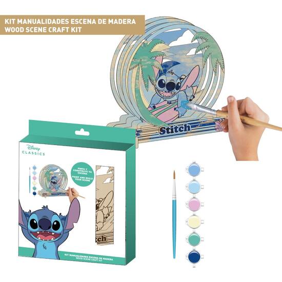 FIGURAS COLOREABLES MADERA STITCH image 0