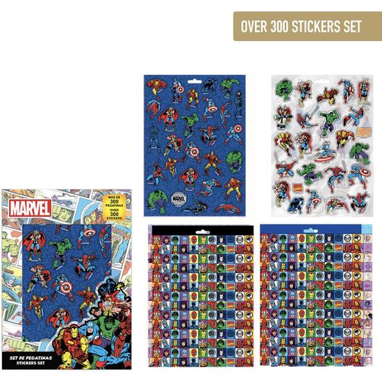 PACK PEGATINAS MARVEL image 0