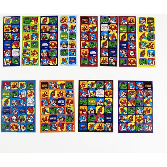 PACK PEGATINAS 1000 PIEZAS MARVEL image 2