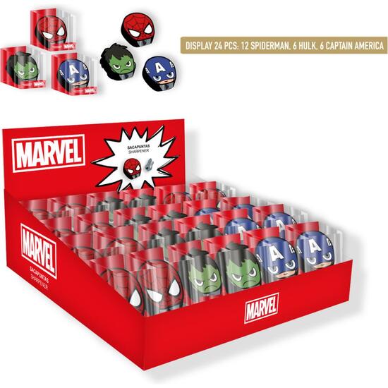 SACAPUNTAS PERSONAJE AVENGERS image 0