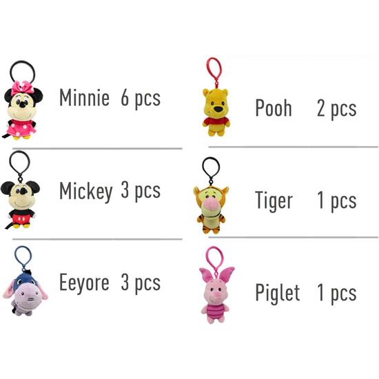BAG CLIP 16 PIEZAS DISNEY image 1
