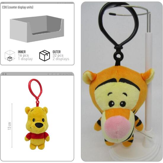 BAG CLIP 16 PIEZAS DISNEY image 2