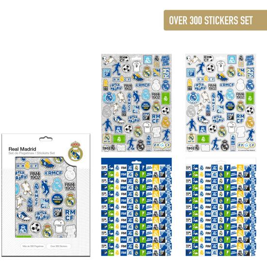 PACK PEGATINAS REAL MADRID image 0