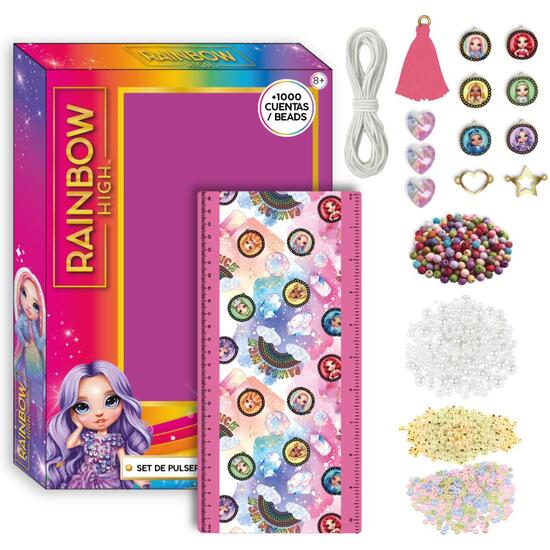 BISUTERIA SET PULSERA RAINBOW HIGH image 0