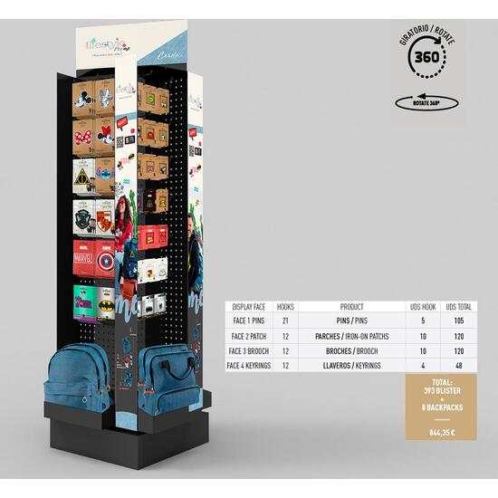 DISPLAYS EXPOSITOR DE METAL image 2