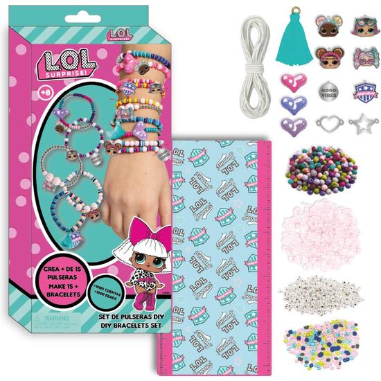 BISUTERIA SET PULSERA LOL image 0