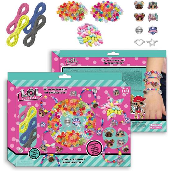 BISUTERIA SET PULSERA LOL image 0