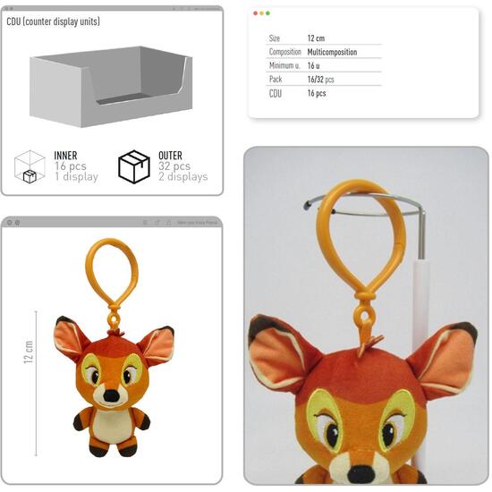 BAG CLIP 16 PIEZAS DISNEY image 2