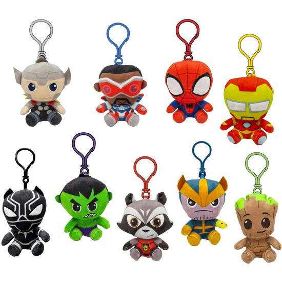 BAG CLIP 16 PIEZAS MARVEL image 0