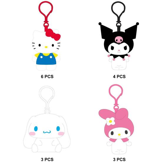 BAG CLIP 16 PIEZAS HELLO KITTY image 0