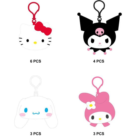 BAG CLIP 16 PIEZAS HELLO KITTY image 0