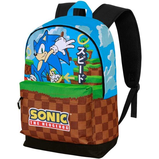 MOCHILA GREENHILL SONIC THE HEDGEHOG 44CM ADAPTABLE image 1
