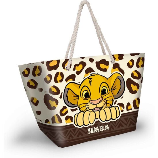 BOLSA PLAYA LEOPARD EL REY LEON DISNEY image 0