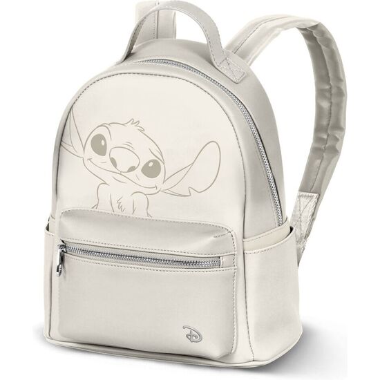 MOCHILA CREAM STITCH DISNEY 29CM image 0