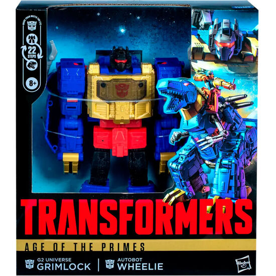 FIGURA G2 UNIVERSE GRIMLOCK AUTOBOT WHEELIE AGE OF THE PRIMES TRANSFORMERS 19CM image 0