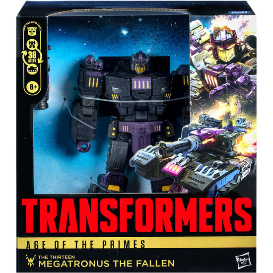 FIGURA MEGATRONUS THE FALLEN THE THIRTEEN AGE OF THE PRIMES TRANSFORMERS 19CM image 0