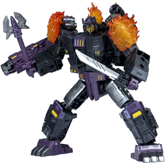 FIGURA MEGATRONUS THE FALLEN THE THIRTEEN AGE OF THE PRIMES TRANSFORMERS 19CM image 1