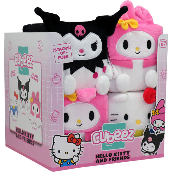 PELUCHE CUBEEZ HELLO KITTY 10CM SURTIDO image 0