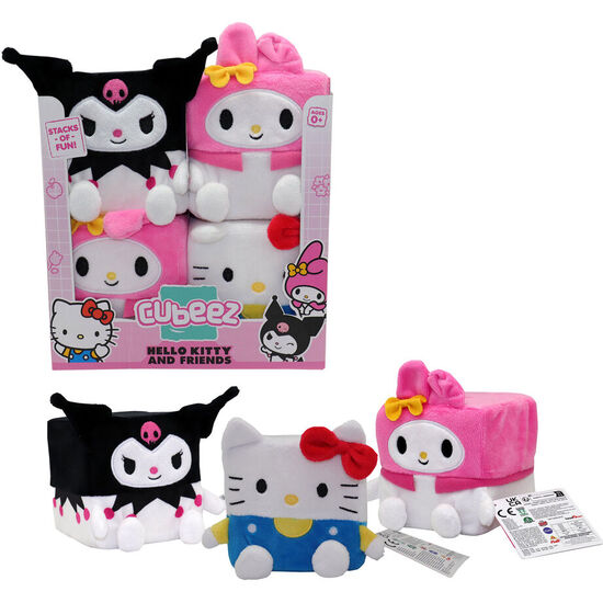 PELUCHE CUBEEZ HELLO KITTY 10CM SURTIDO image 2