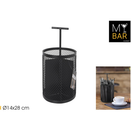 ORGANIZADOR CUBIERTOS METAL MY BAR image 0