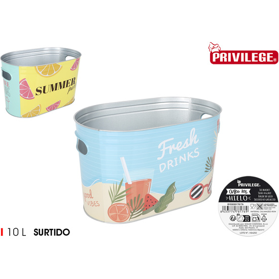 CUBO HIELO OVAL 10L PRIVILEGE image 0