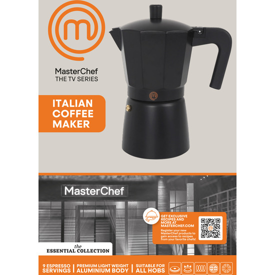 CAFETERA 9 TAZAS INDUCCIÓN MASTERCHEF image 0