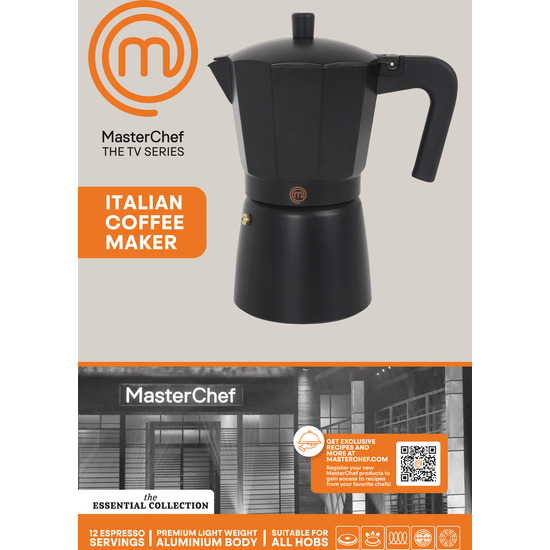 CAFETERA 12 TAZAS INDUCCIÓN MASTERCHEF image 0