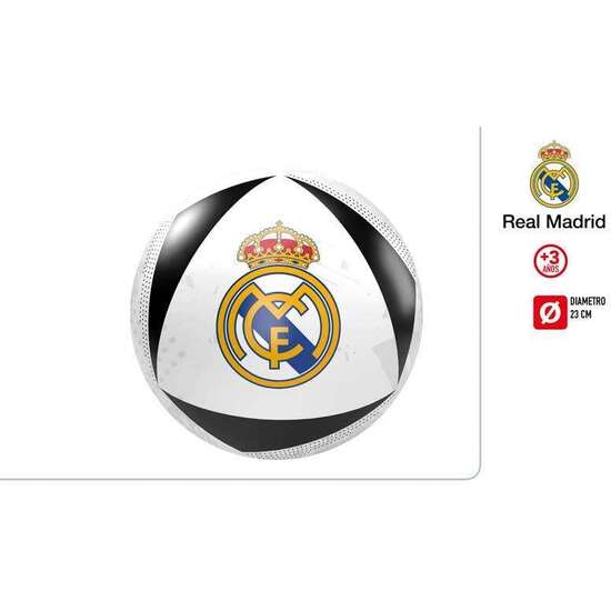 PELOTA REAL MADRID 23 CM (HINCHADA) image 0