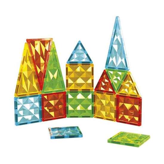 JUEGO GEOMAG MAGNETIC TILES GEMS 16 image 1