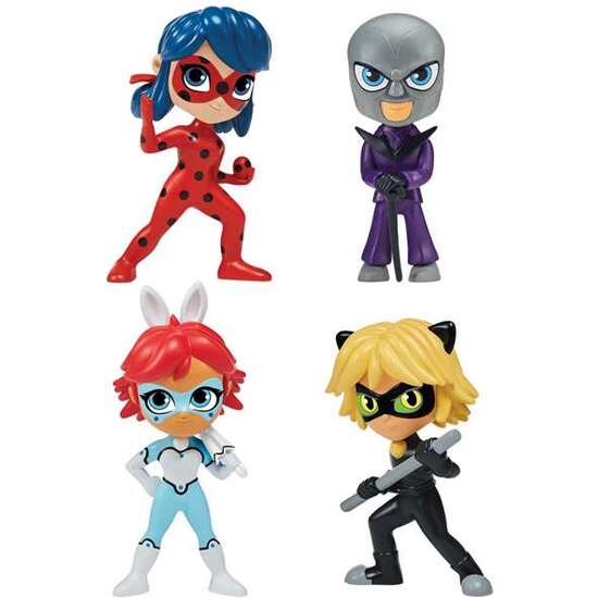 FIGURA SORPRESA MIRACULOULS LADYBUG MAGIC HEROEZ POP ¡¡AÑADE AGUA, AGITA Y DESCUBRE EL PERSONAJE!! image 3
