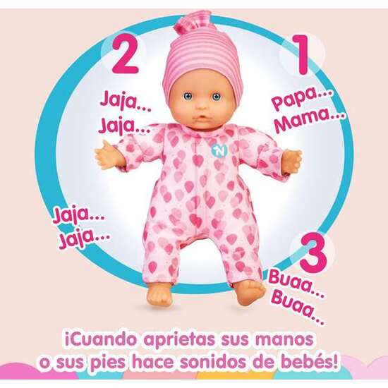 MUÑECO NENUCO BLANDITO ROSA 25 CM CON 3 FUNCIONES image 4