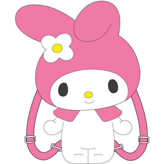 MOCHILA INFANTIL PERSONAJE PELUCHE HELLO KITTY KUROMI image 0