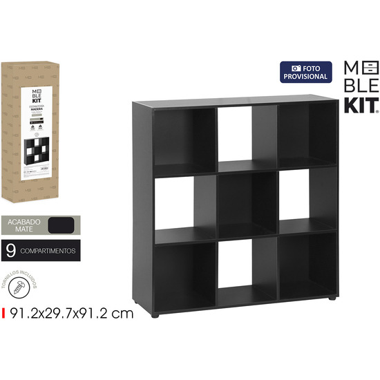ESTANTERIA CUBO 9 COMPARIMENTOS MOBLEKIT image 0