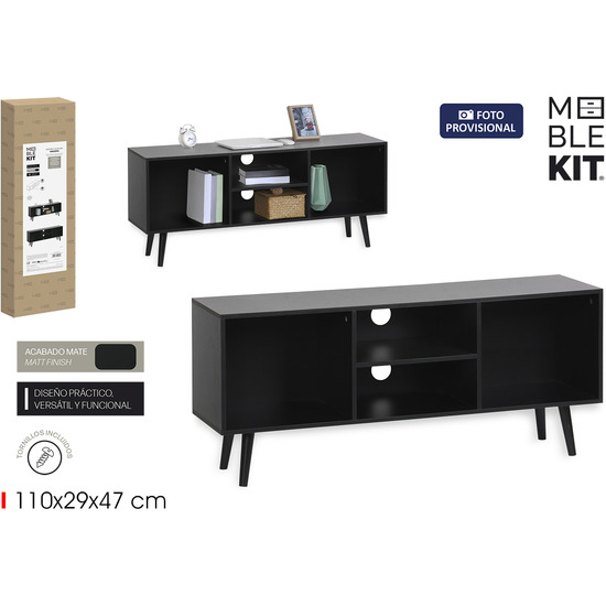 MUEBLE AUXILIAR 4 COMPARTIMENTOS MOBLEKIT image 0