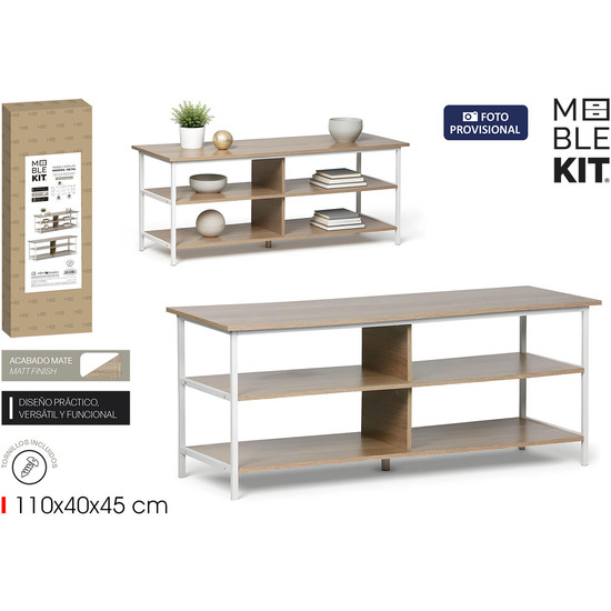 MUEBLE AUXILIAR 3 NIVELES MOBLEKIT image 0