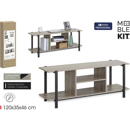 MUEBLE AUXILIAR 4 COMPARIMT.MADMET MOBLEKIT image 0