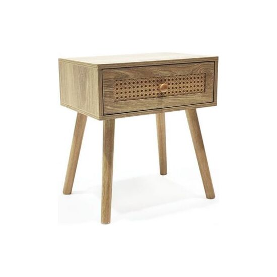 MESITA DE NOCHE AUXILIAR MADERA MOBLEKIT image 0