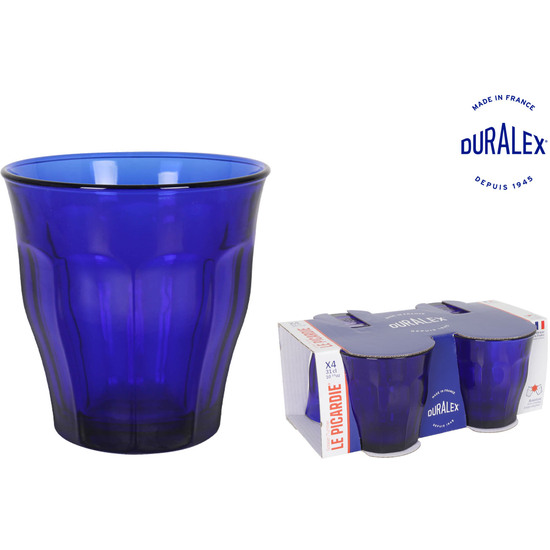 SET 4 VASOS 31CL SAPHIR PICARDIE image 0