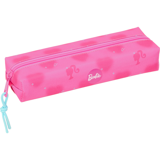 PORTATODO RECTANGULAR C/GOMA ELAST. 22CM BARBIE "CORAZONES" image 0