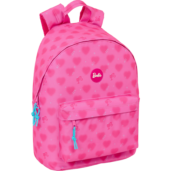MOCHILA PARA PORTATIL 14,1" BARBIE "CORAZONES" image 0