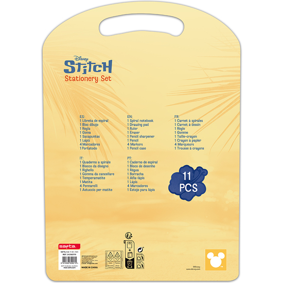 SET ESCRITURA STITCH "ICE CREAM" image 1