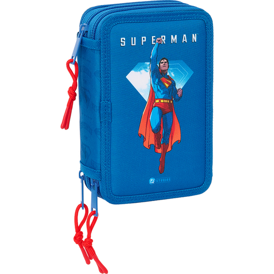 PLUMIER TRIPLE 37 PCS SUPERMAN image 0