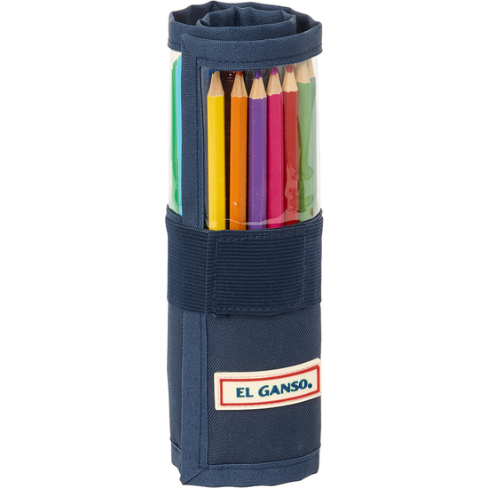 PLUMIER ENROLLABLE 27 PCS. EL GANSO "ECLIPSE" image 0