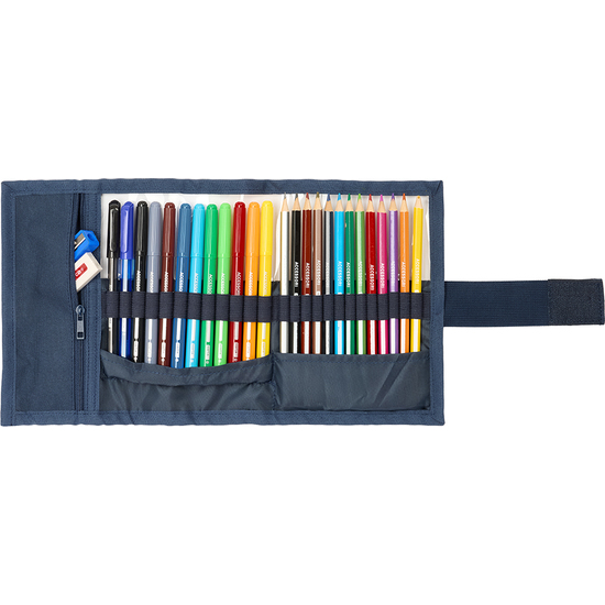 PLUMIER ENROLLABLE 27 PCS. EL GANSO "ECLIPSE" image 2
