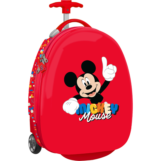 TROLLEY INFANTIL 16" MICKEY MOUSE "GOOD DAY" image 0