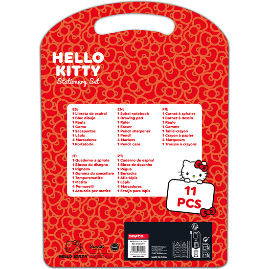 SET ESCRITURA HELLO KITTY "ICONIC" image 1